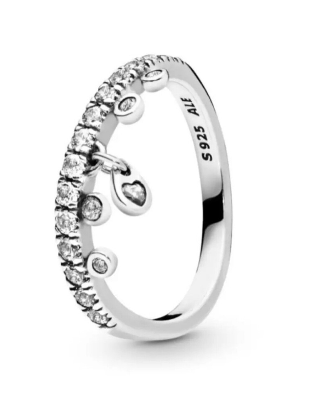 Pandora Chandelier Droplet Silver Ring
